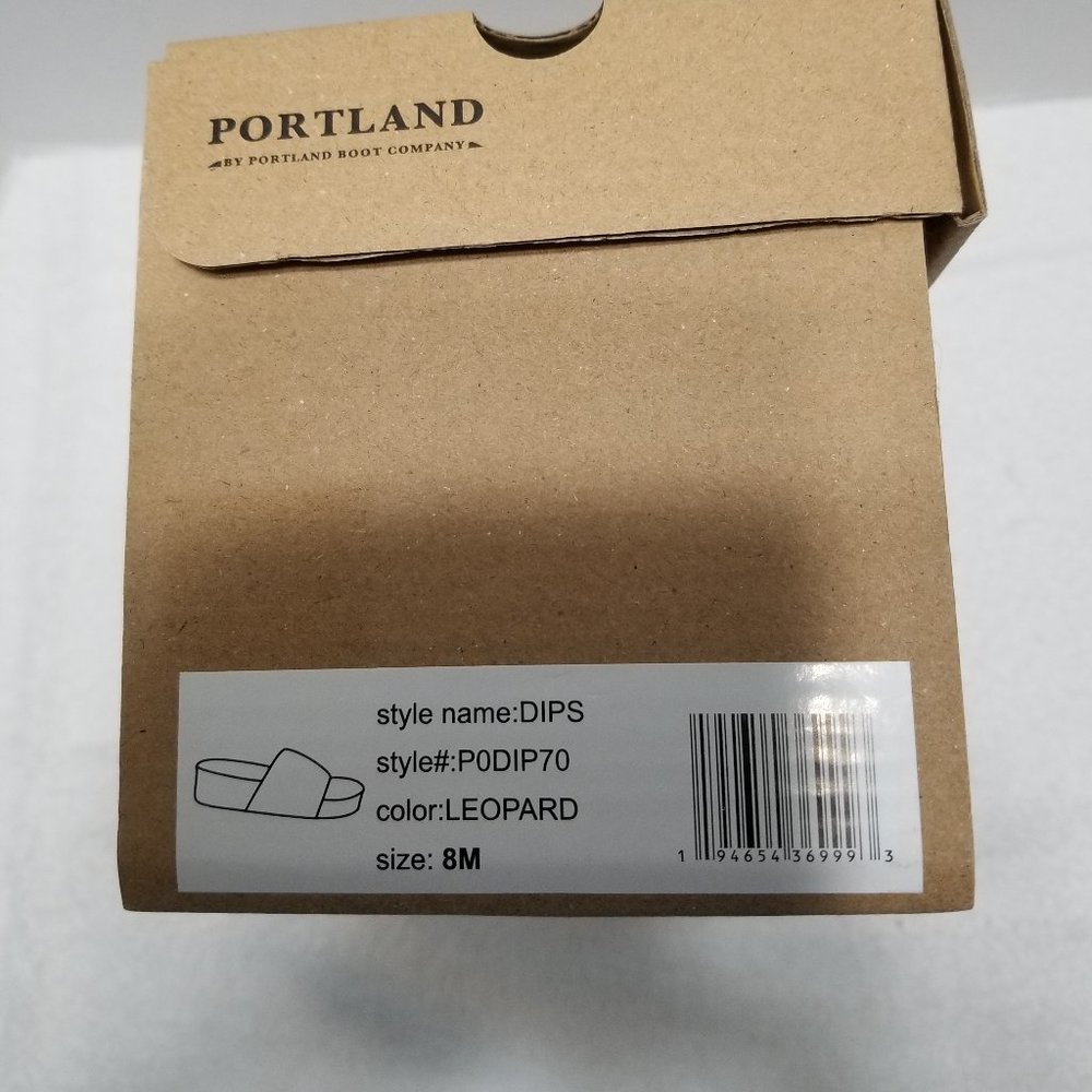 New Portland Leopard Print Slippers - Picture 6 of 6